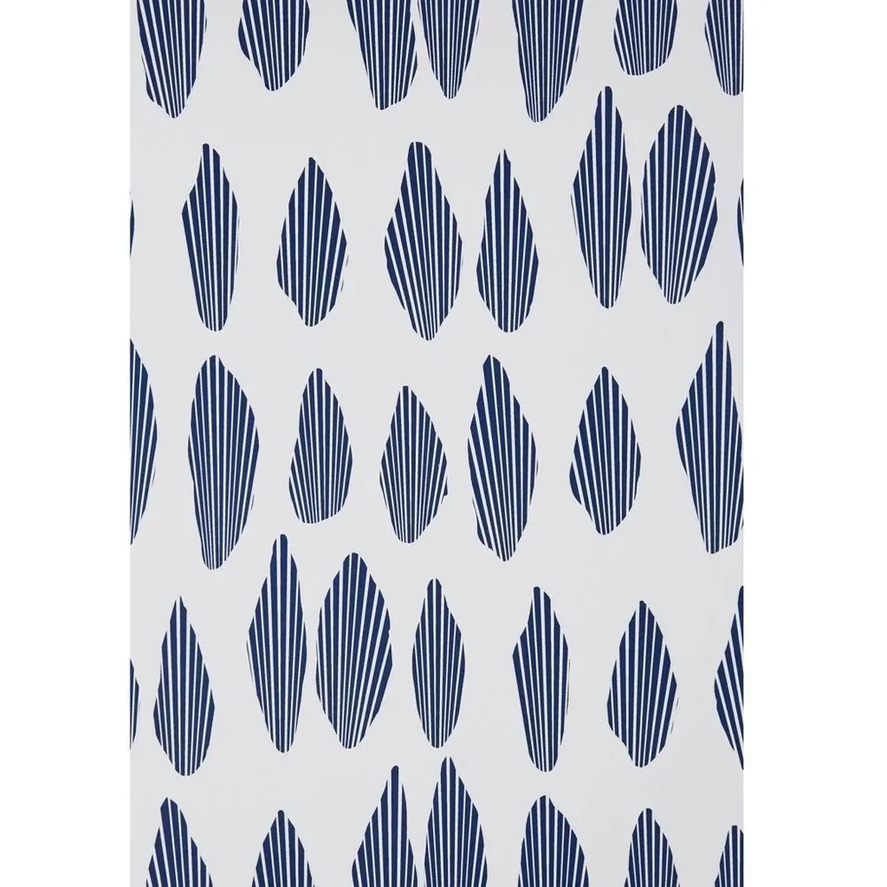 Anthropologie Cascade Marine Wallpaper Blue